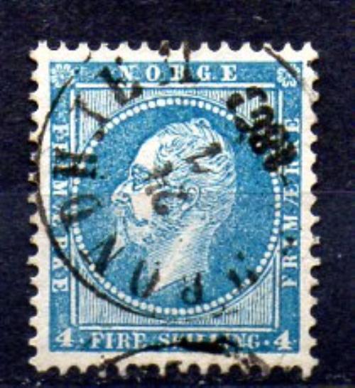 Noruega Año 1856 Nº Yvert 4 (o)